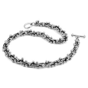 Silver necklace