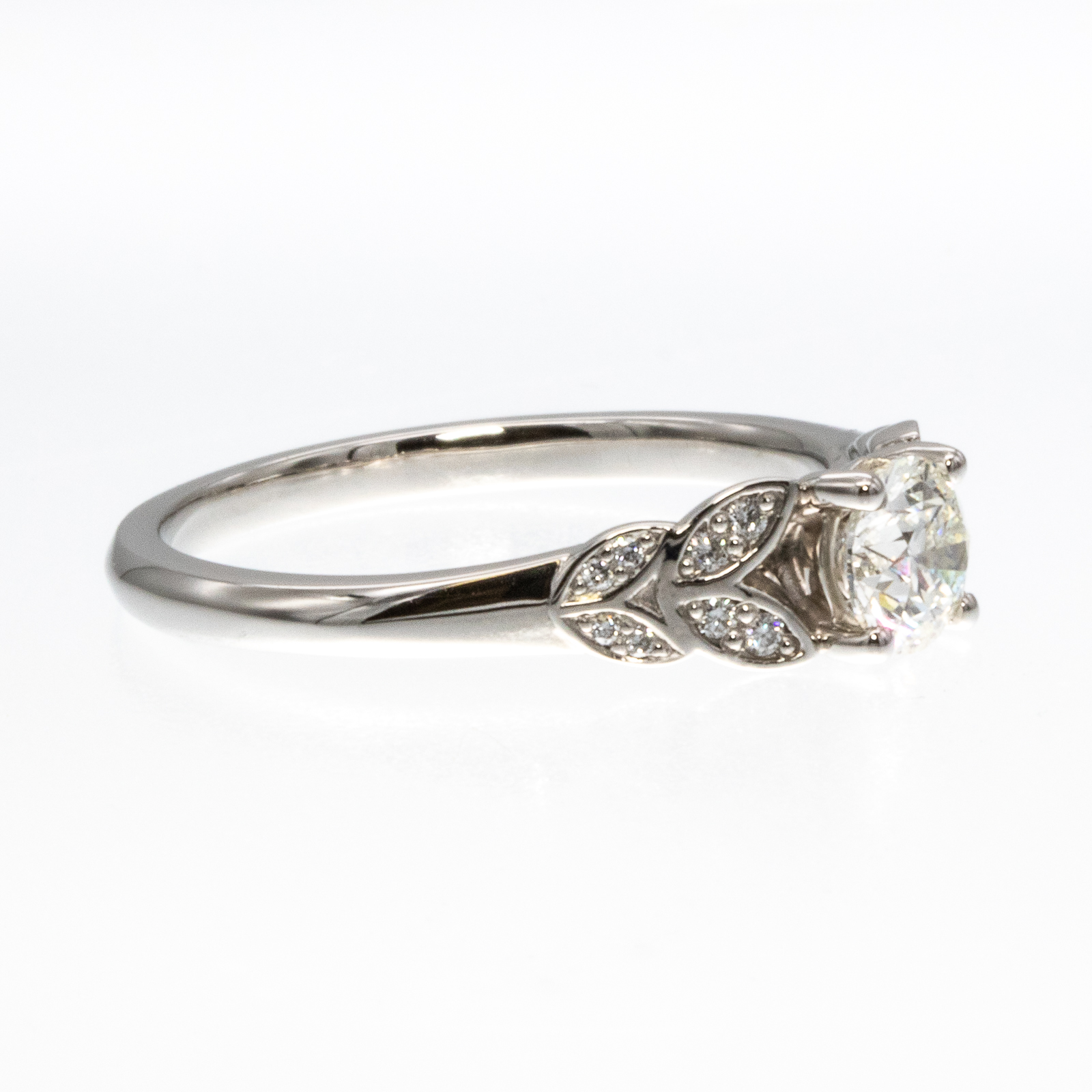 Barleycorn Diamond solitaire ring - Image 2